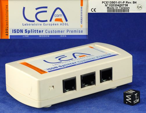 LEA PCE135I01-01-P Rev. B4 ISDN Splitter