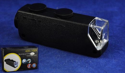 Mobile phone microscope - iPhone5