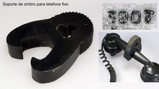 Soporte de ombro para telefone fixo