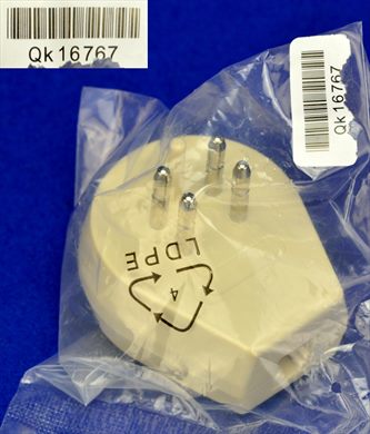 Euro Plug telefone fixo QK 16767