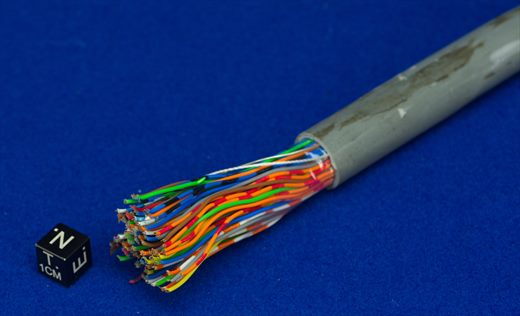 Telephone cable sample