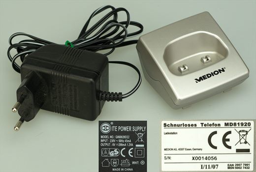 Medion Schnurloses Telefon MD81920