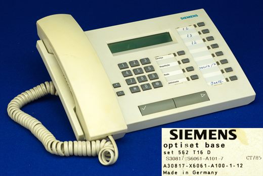 Siemens optiset base - set 562 T16 D