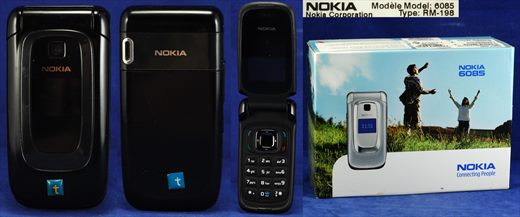 Nokia 6085 type RM-198