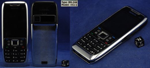 Nokia E51 type RM-244 Model E51-1