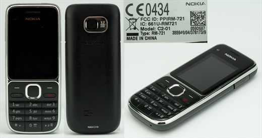 Nokia C2-01 type RM-721