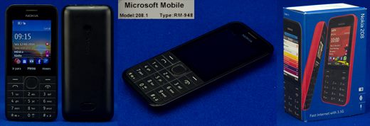 Nokia 208.1 type RM-948 Microsoft Mobile