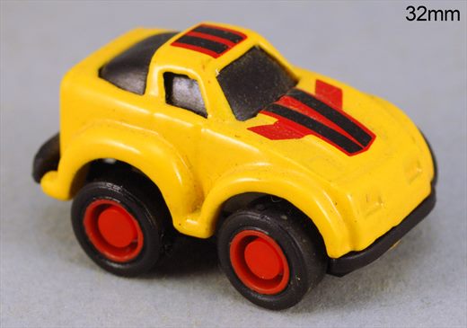 minicar 32mm amarelo