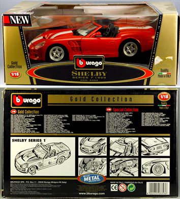 Shelby Series 1 1999 Cod.3353 1-18 - Italia