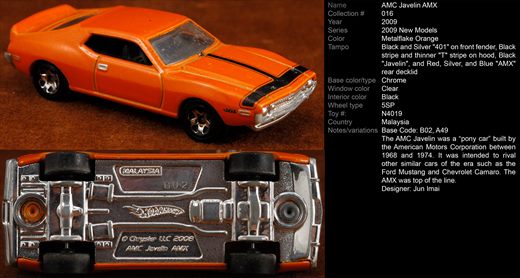 AMC Javelin AMX - 2009-016-N4019 - Malasia