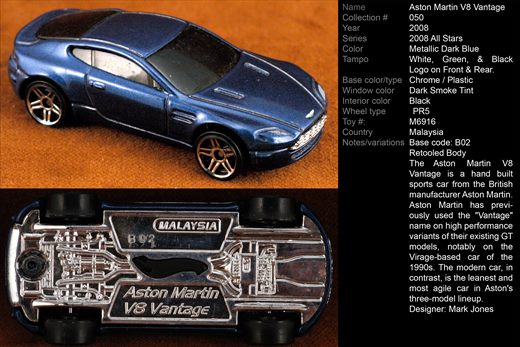 Aston Martin V8 Vantage - 2008-050-M6916 - Malasia