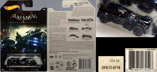 Batman Arkham Knight Batmobile - 2016-6-DFK72 - Tailandia