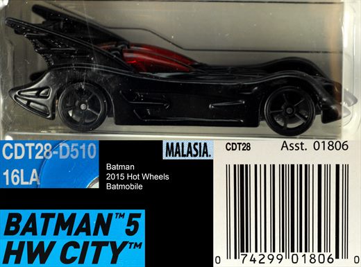 Batmobile - 2015-NA-CDT28 - Malasia