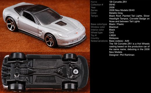 Corvette ZR1 2009 - 2008-009-L9924 - Malasia