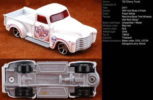 Chevy Truck 1952 - 2011-NA-T8635 - Tailandia