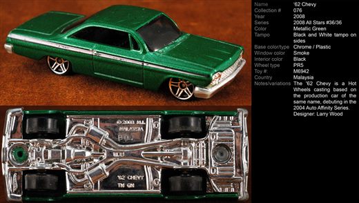 Chevy 1962 - 2008-076-M6942 - Malasia