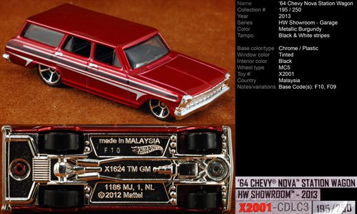 Chevy Nova Station Wagon 1964 - 2013-195-X2001 - Malasia