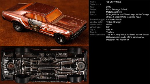 Chevy Nova 1968 - 2005-NA-G6916 - Tailandia