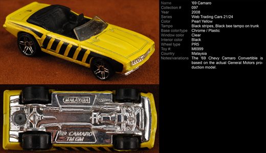 Camaro 1969 - 2008-097-M6999 - Malasia