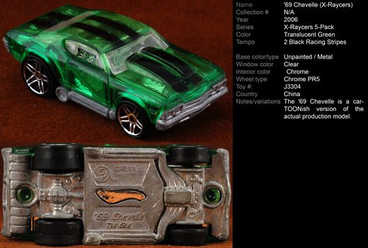Chevelle 1969 (X-Raycers) - 2006-NA-J3304 - China