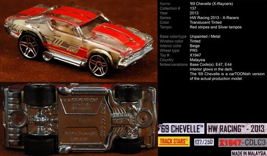 Chevelle 1969 (X-Raycers) - 2013-137-X1947 - Malasia