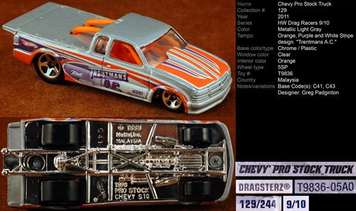 Chevy Pro Stock Truck - 2011-129-T9836 - Malasia