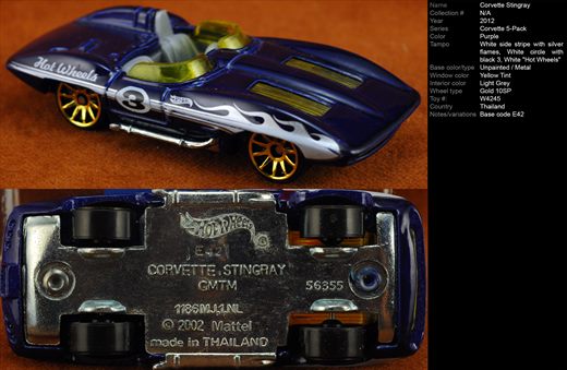 Corvette Stingray - 2012-NA-W4245 - Tailandia