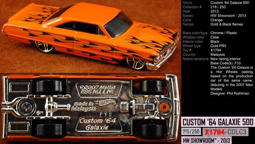 Custom 64 Galaxie 500 - 2013-218-X1794 - Malasia