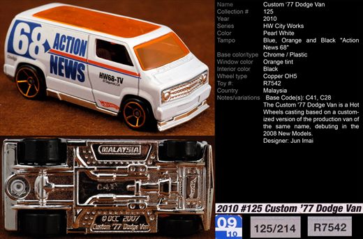 Custom 77 Dodge Van - 2010-125-R7542 - Malasia