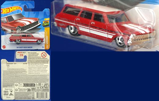 Chevy Nova Wagon 1964 - 2023-222-HKH70 - Malasia