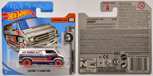 Custom '77 Dodge Van - 2019-023-FYD54 - Malasia