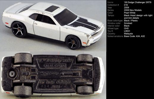 Dodge Challenger SRT8 2008 - 2008-016-L9931 - Malasia