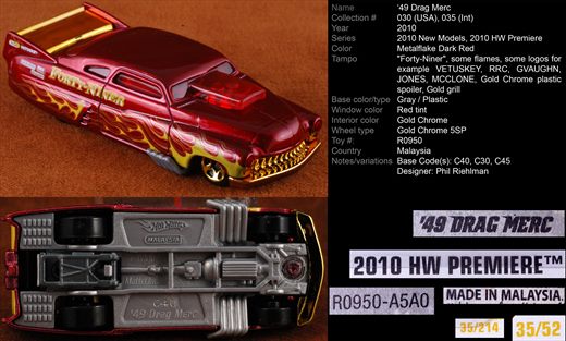 Drag Merc 1949 - 2010-035-R0950 - Malasia