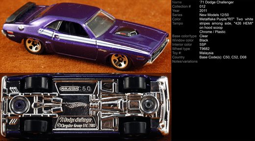 Dodge Challenger 1971 - 2011-012-T9682 - Malasia