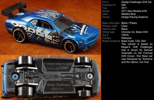 Dodge Charger Drift Car - 2011-006-T9676 - Malasia