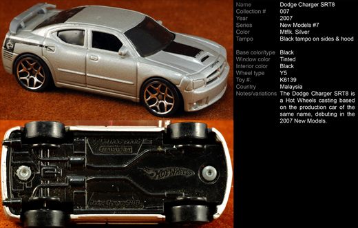 Dodge Charger SRT8 - 2007-007-K6139 - Malasia