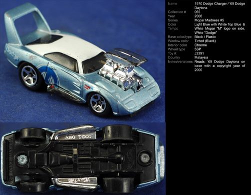 Dodge Charger 1970 - 2006-065-J3391 - Malasia