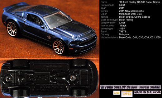 Ford Shelby GT500 Super Snake 2010 - 2011-003-T9673 - Malasia