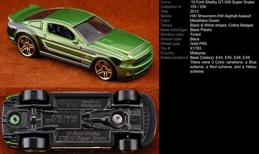 Ford Shelby GT500 Super Snake 2010 - 2013-155-X1783 - Malasia