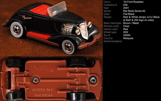 Ford Roadster 1933 - 2001-058-50093 - Malasia
