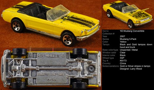 Ford Mustang Convertible 1965 - 2007-NA-K6173 - China