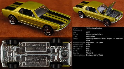 Ford Mustang Hardtop 1965 - 2009-NA-P3547 - Tailandia