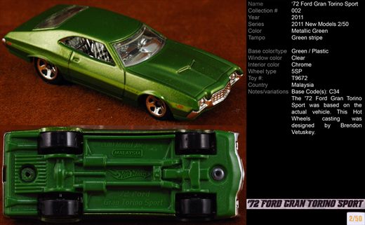 Ford Gran Torino Sport 1972 - 2011-002-T9672 - Malasia