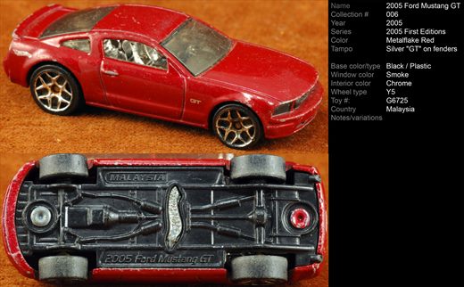 Ford Mustang GT 2005 - 2005-006-G6725 - Malasia