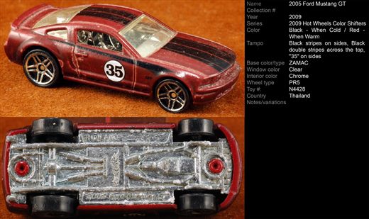 Ford Mustang GT 2005 - 2009-NA-N4428 - Tailandia
