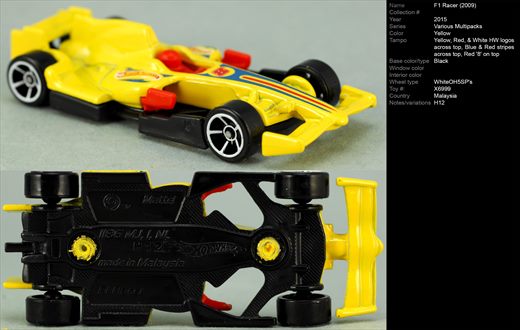 F1 Racer (2009) - 2015-NA-X6999 - Malasia