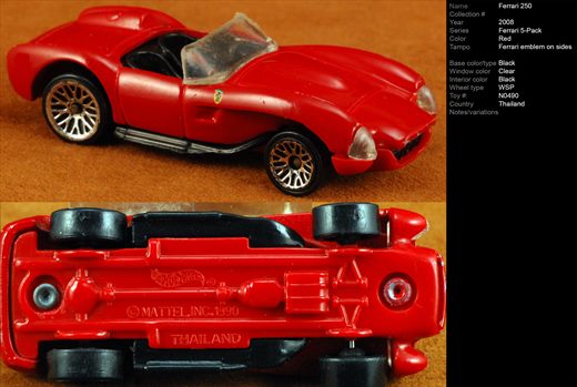 Ferrari 250 - 2008-NA-N0490 - Tailandia