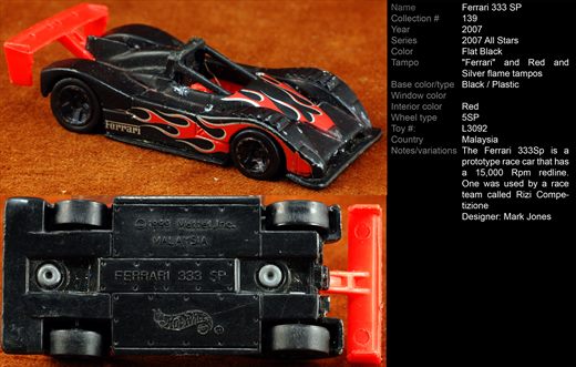 Ferrari 333 SP - 2007-139-L3092 - Malasia