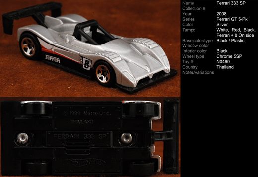 Ferrari 333 SP - 2008-NA-N0490 - Tailandia