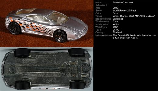 Ferrari 360 Modena - 2000-NA-25370 - Tailandia